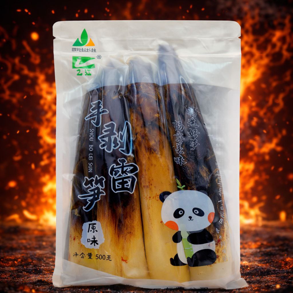 Маринований бамбук Classic (біла упаковка), 500 г