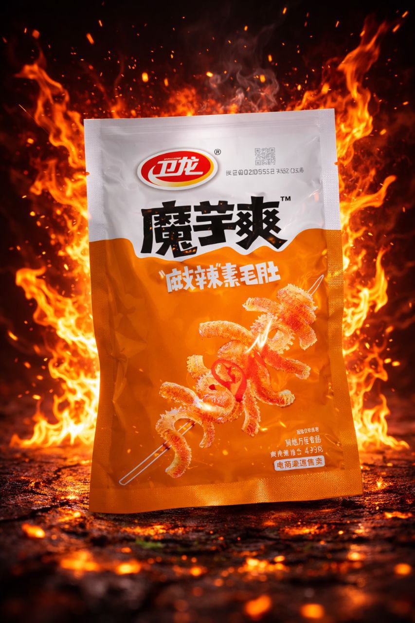 Weilong Mala Snack — класичні гострі снеки “ma la”