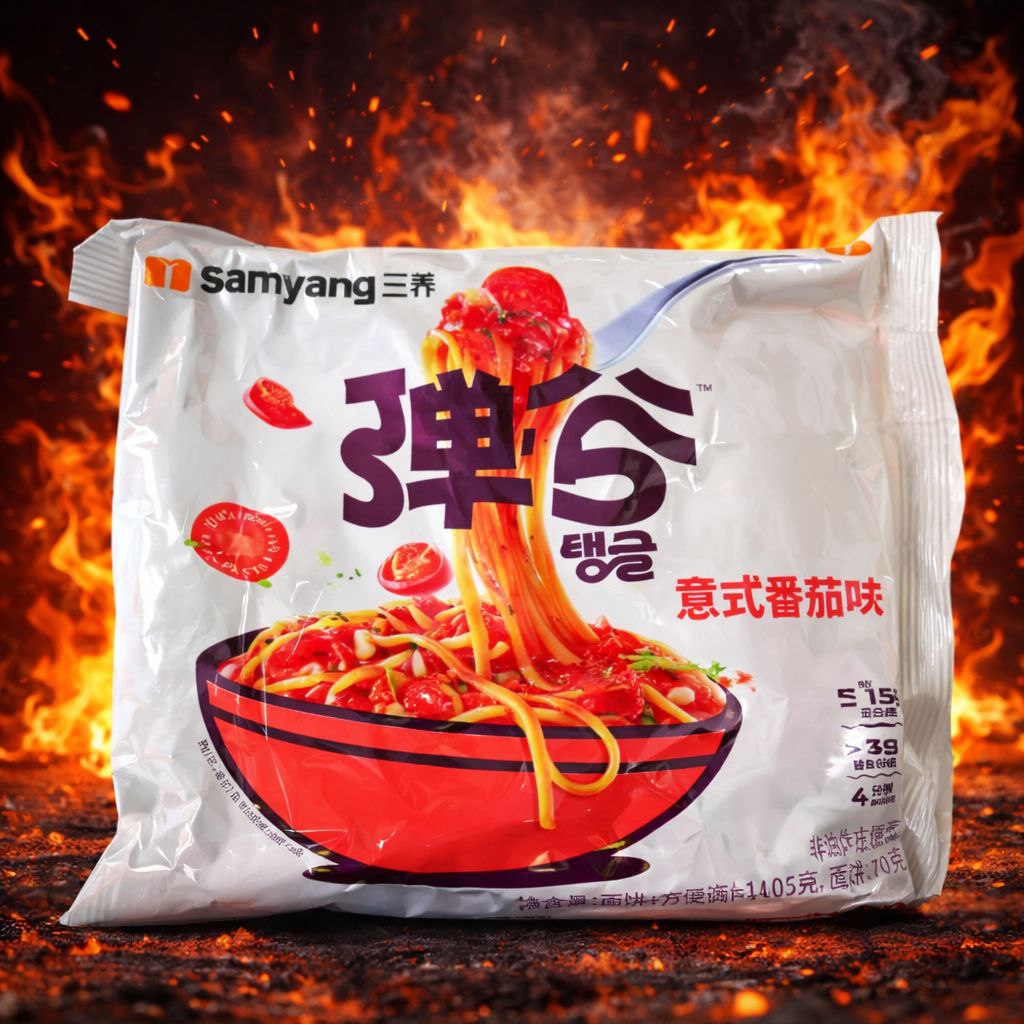 Локшина Samyang TangTang (томатний соус, італійський стиль), 140 г